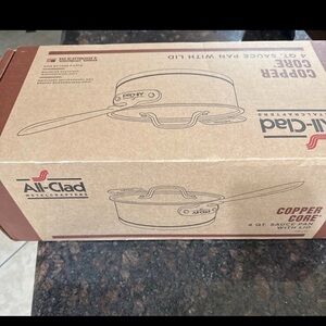 All-Clad Copper Core 4 Qt Sauce Pan